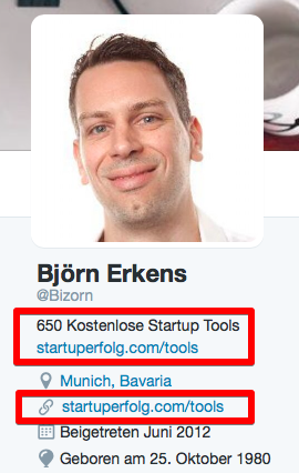 Leads generieren mit Twitter Profil