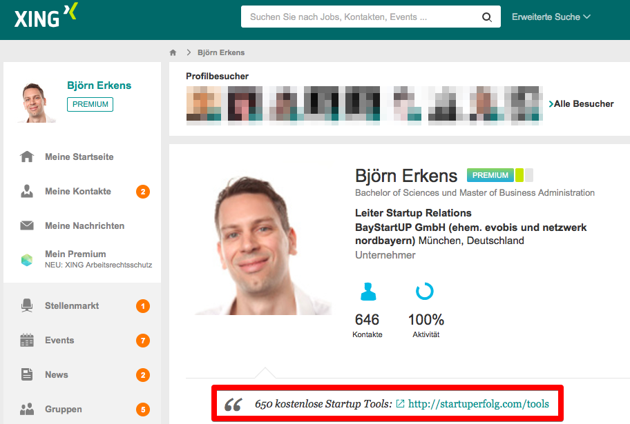 Leads generieren mit Xing