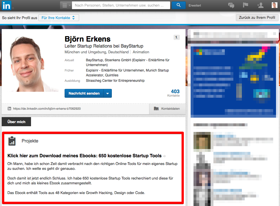 Leads generieren mit Linkedin